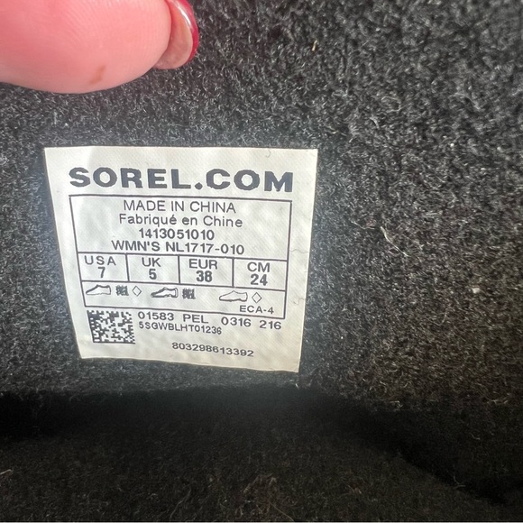 Sorel 1964 Premium CVS Black Waxed Canvas Snow Gorpcore Boots Womens 7 - Picture 6 of 6